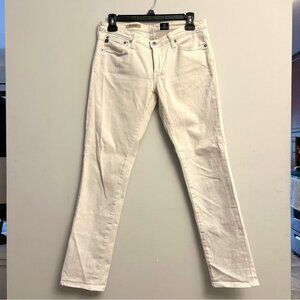 Women’s White Straight Leg Jeans